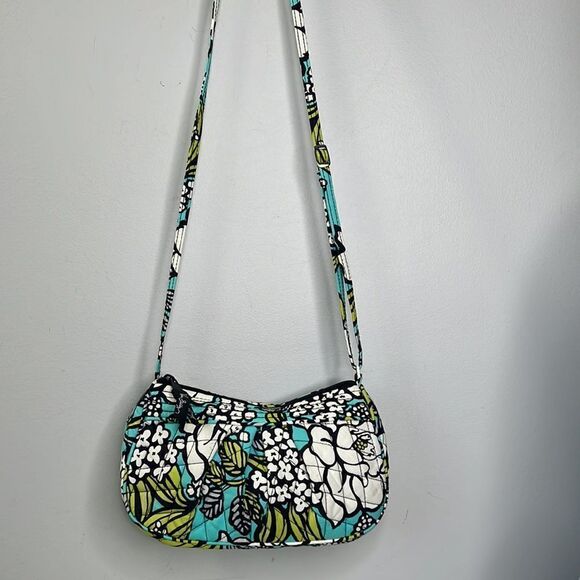 Vera Bradley Island Blooms Bundle of Two! Frannie Bag + Wallet - Picture 2 of 10